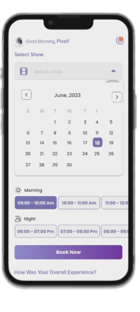 MovieBuff calendar