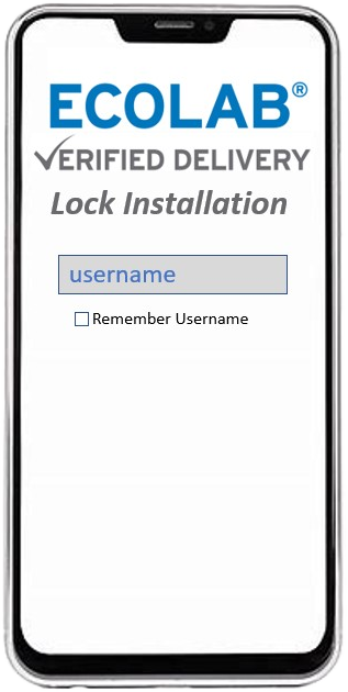Nalco Lock App — sign in