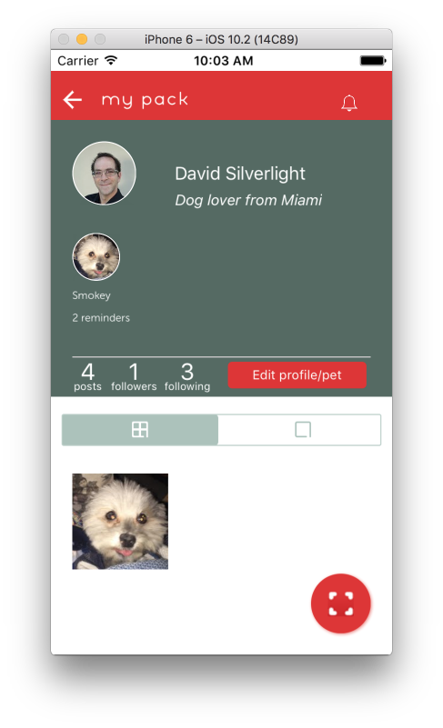 Pet Pixie — My Pack pet profiles
