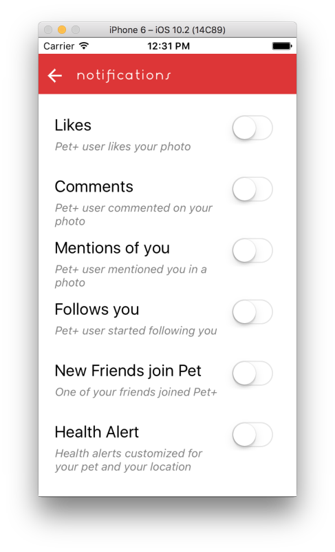 Pet Pixie — notifications and reminders