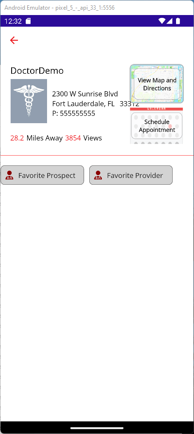 SearchMed provider detail